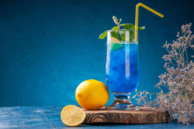 Paixão Amarela e Azul - Drinks no verão