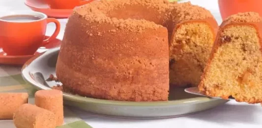 Corn Cake with Paçoca - Impossible to resist